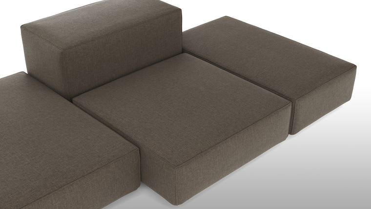 Customizable Configuration | The Extrasoft Sofa is highly adaptable to your unique needs and space. With a variety of modular components, you can tailor the sofa to suit your room's layout and size. Whether you prefer a spacious sectional, a cozy loveseat, or an expansive lounge, this sofa can be configured to match your vision.
