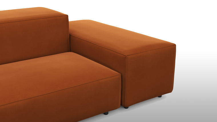 Customizable Configuration | The Extrasoft Sofa is highly adaptable to your unique needs and space. With a variety of modular components, you can tailor the sofa to suit your room's layout and size. Whether you prefer a spacious sectional, a cozy loveseat, or an expansive lounge, this sofa can be configured to match your vision.
