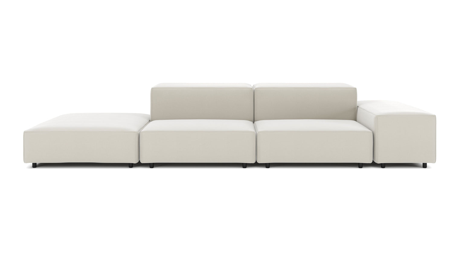 Unparalleled Comfort | Sink into a world of pure comfort as you lounge on the Extrasoft Sofa. Its plush, oversized cushions are filled with the highest quality materials, providing an irresistibly soft and supportive seating experience. Whether you're watching a movie, reading a book, or simply unwinding after a long day, this sofa offers an oasis of relaxation.
