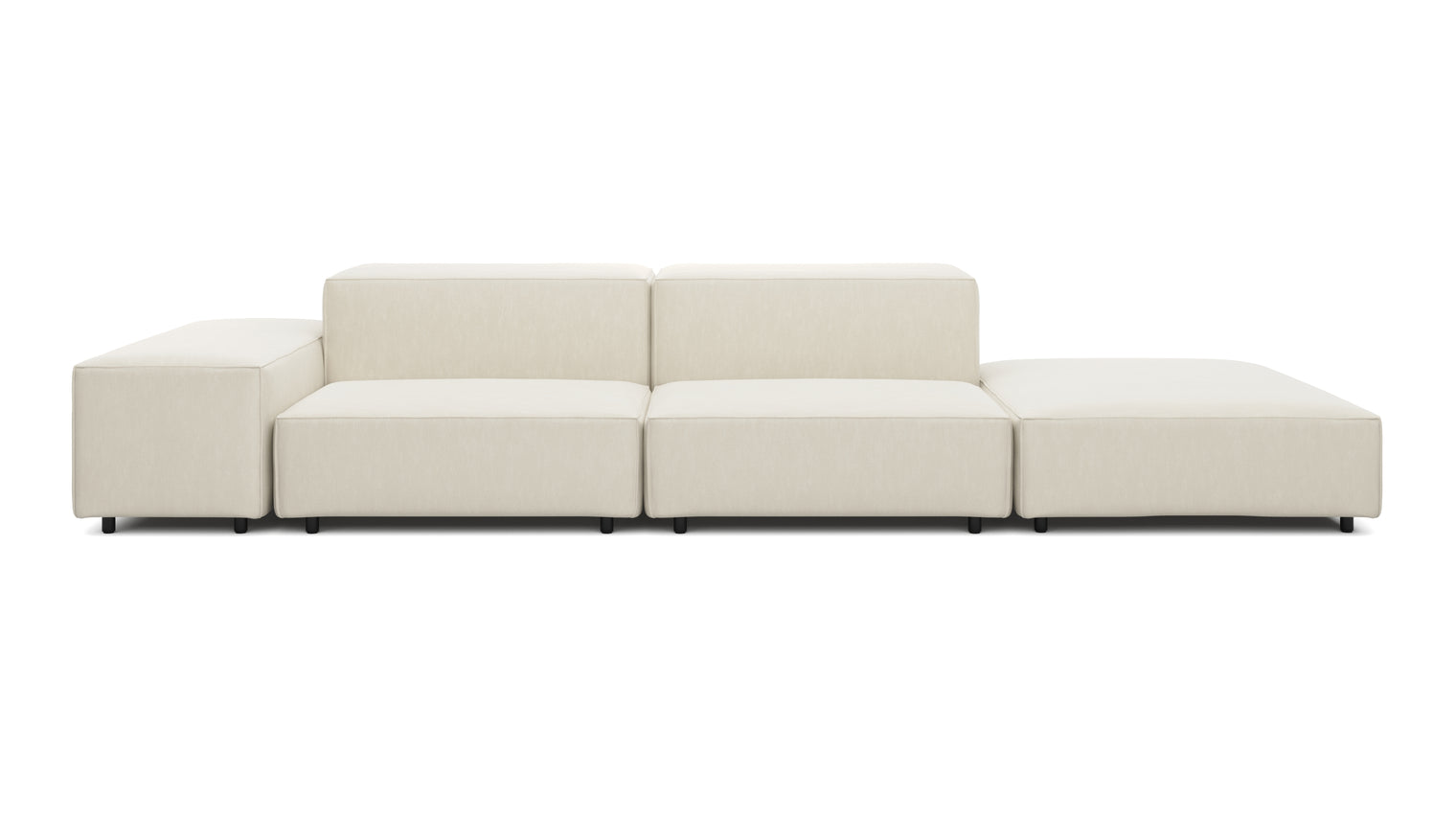 Extrasoft Elegance | Its clean lines, minimalist silhouette, and understated elegance make it a perfect fit for any interior style – from modern and contemporary to classic and eclectic. This sofa seamlessly integrates into your existing decor while adding a touch of refined sophistication.
