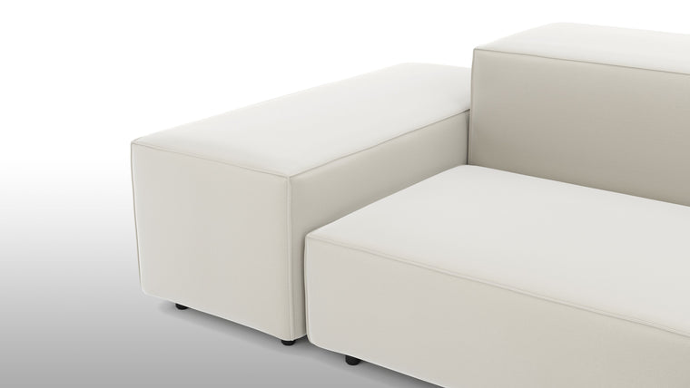 Customizable Configuration | The Extrasoft Sofa is highly adaptable to your unique needs and space. With a variety of modular components, you can tailor the sofa to suit your room's layout and size. Whether you prefer a spacious sectional, a cozy loveseat, or an expansive lounge, this sofa can be configured to match your vision.
