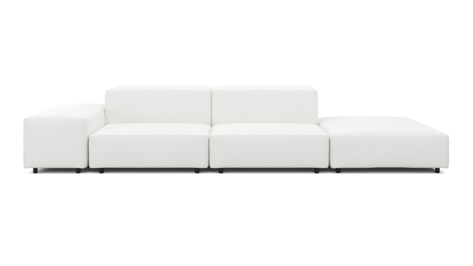 Unparalleled Comfort | Sink into a world of pure comfort as you lounge on the Extrasoft Sofa. Its plush, oversized cushions are filled with the highest quality materials, providing an irresistibly soft and supportive seating experience. Whether you're watching a movie, reading a book, or simply unwinding after a long day, this sofa offers an oasis of relaxation.
