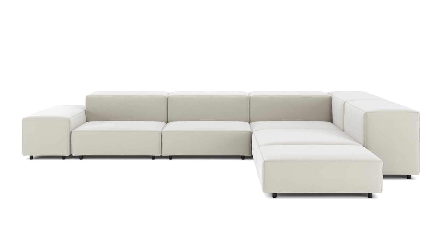 Unparalleled Comfort | Sink into a world of pure comfort as you lounge on the Extrasoft Sofa. Its plush, oversized cushions are filled with the highest quality materials, providing an irresistibly soft and supportive seating experience. Whether you're watching a movie, reading a book, or simply unwinding after a long day, this sofa offers an oasis of relaxation.
