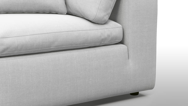 Supreme Comfort | Sink into unparalleled comfort with generously padded cushions. The sofa's deep seats and plush backrests provide the utmost relaxation, allowing for unwinding in absolute luxury after a long day.
