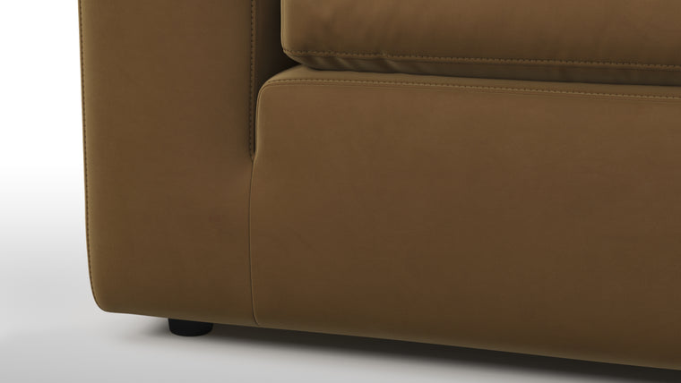 On Cloud Nine | Indulge in unparalleled comfort with generously padded cushions. The deep seat and soft backrest of the armchair ensure an unparalleled relaxing experience, offering a luxurious retreat after a long day.
