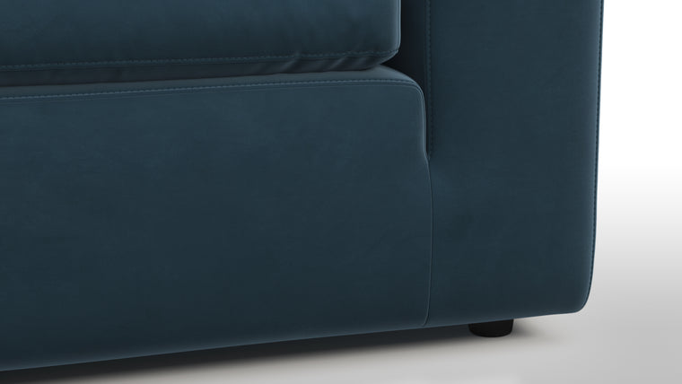 Supreme Comfort | Sink into unparalleled comfort with generously padded cushions. The sofa's deep seats and plush backrests provide the utmost relaxation, allowing for unwinding in absolute luxury after a long day.
