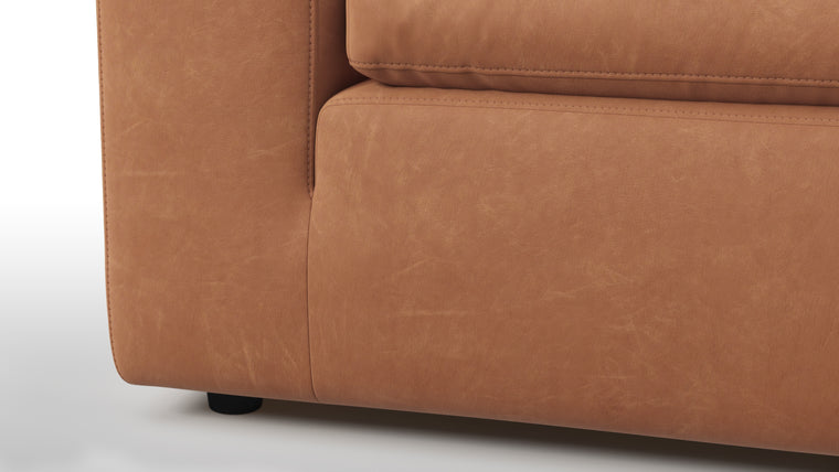 Supreme Comfort | Sink into unparalleled comfort with generously padded cushions. The sofa's deep seats and plush backrests provide the utmost relaxation, allowing for unwinding in absolute luxury after a long day.
