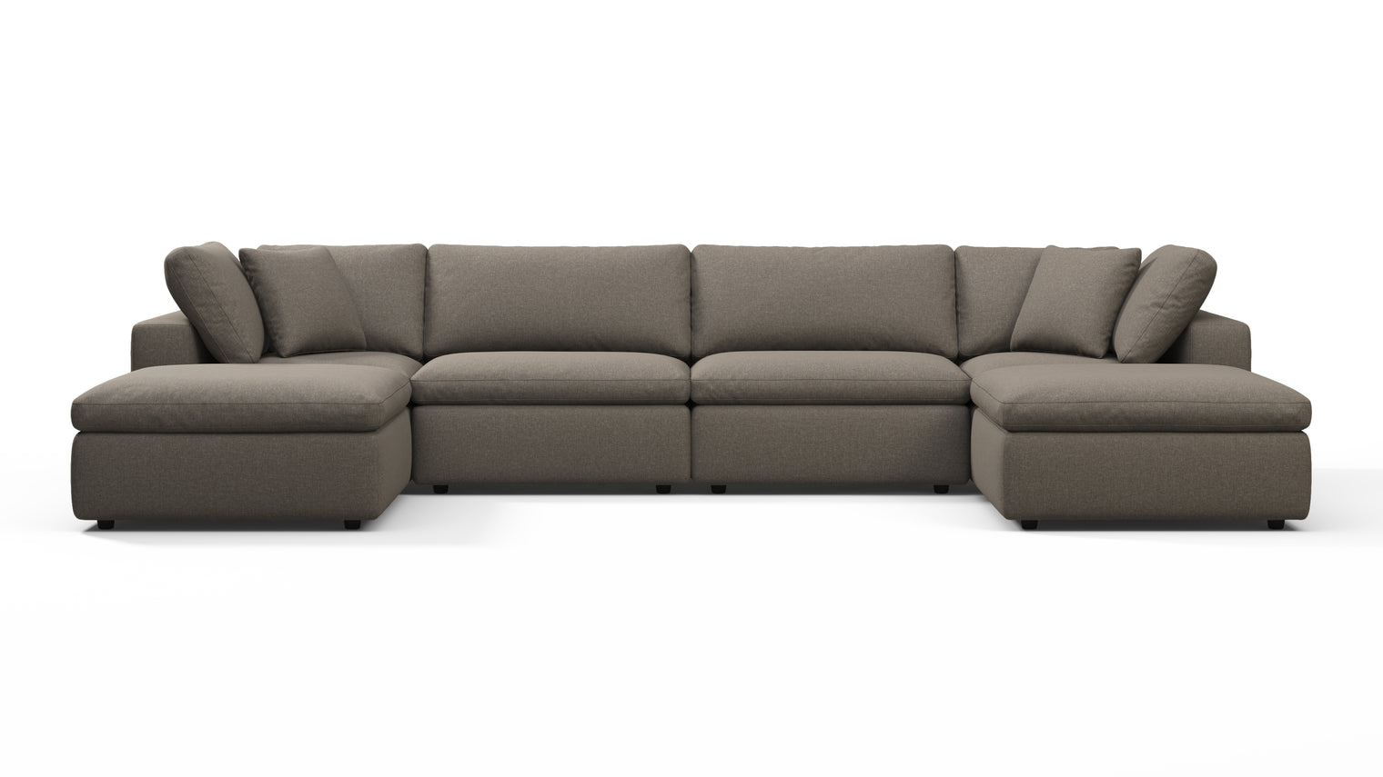 TAILORED AESTHETIC | Whether your style leans towards contemporary, traditional, or eclectic, the Sky Sofa effortlessly adapts to design preferences. Its neutral color palette serves as a canvas for creativity, allowing for accessorizing with bold accent pillows, throws, or statement coffee tables to make it truly unique.
