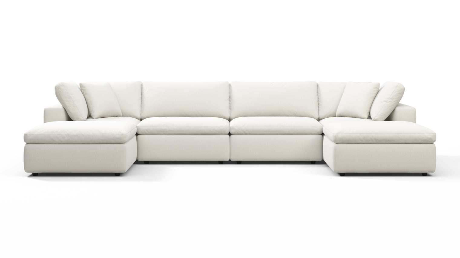 TAILORED AESTHETIC | Whether your style leans towards contemporary, traditional, or eclectic, the Sky Sofa effortlessly adapts to design preferences. Its neutral color palette serves as a canvas for creativity, allowing for accessorizing with bold accent pillows, throws, or statement coffee tables to make it truly unique.
