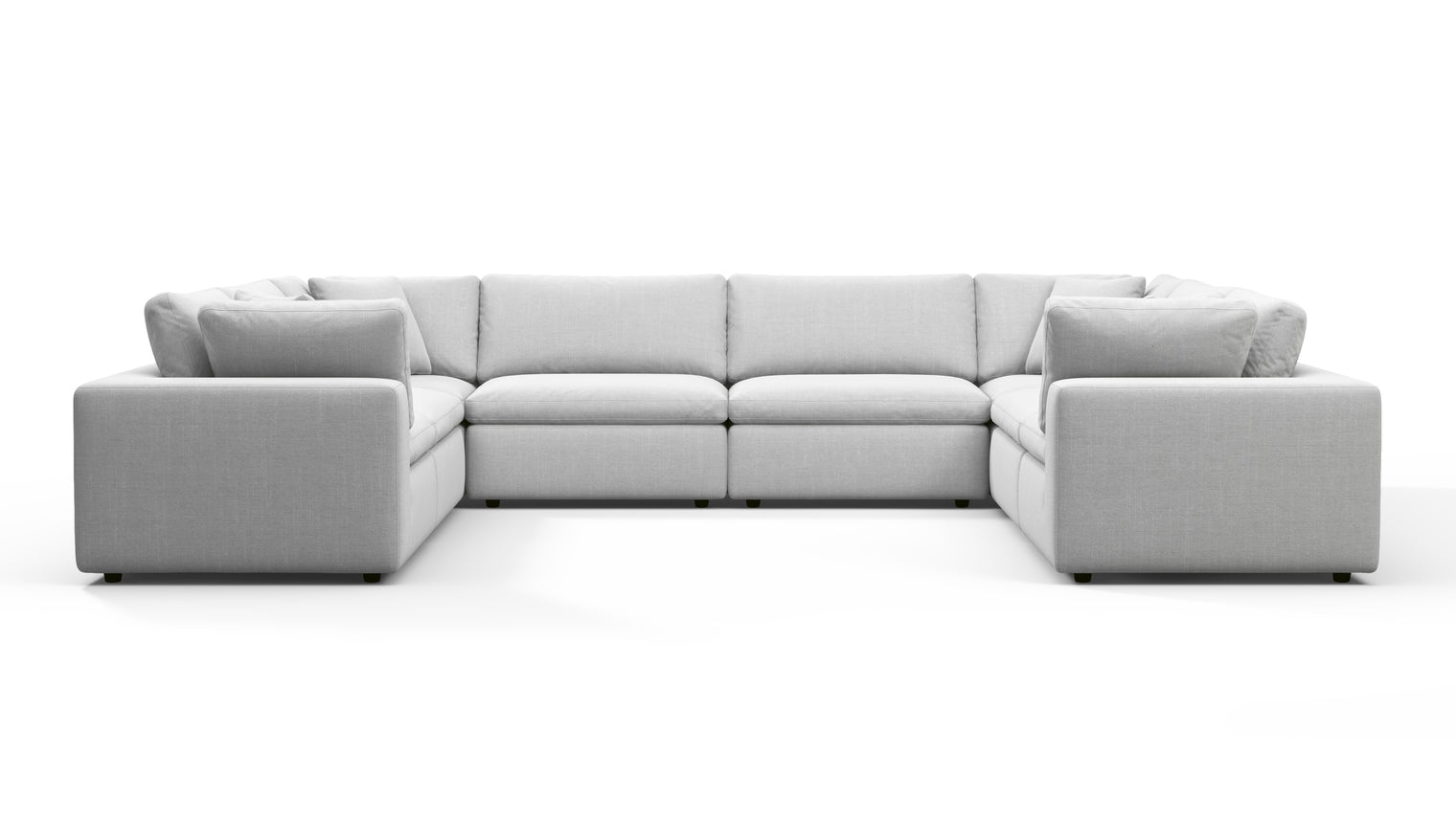 TAILORED AESTHETIC | Whether your style leans towards contemporary, traditional, or eclectic, the Sky Sofa effortlessly adapts to design preferences. Its neutral color palette serves as a canvas for creativity, allowing for accessorizing with bold accent pillows, throws, or statement coffee tables to make it truly unique.
