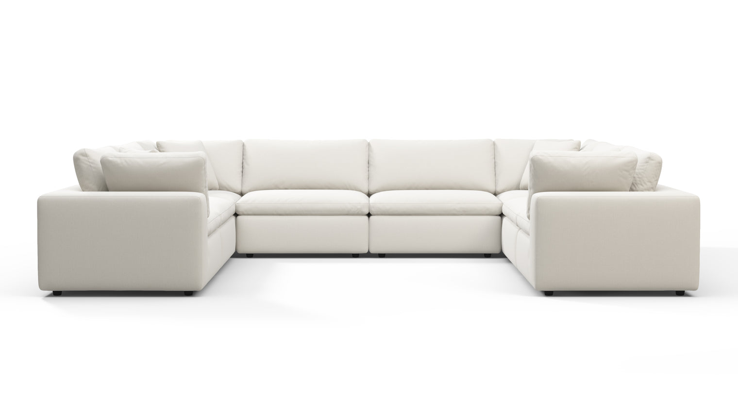 TAILORED AESTHETIC | Whether your style leans towards contemporary, traditional, or eclectic, the Sky Sofa effortlessly adapts to design preferences. Its neutral color palette serves as a canvas for creativity, allowing for accessorizing with bold accent pillows, throws, or statement coffee tables to make it truly unique.
