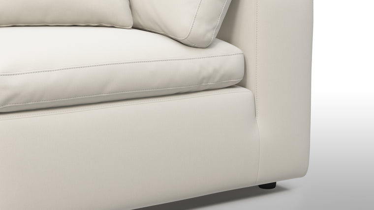 Supreme Comfort | Sink into unparalleled comfort with generously padded cushions. The sofa's deep seats and plush backrests provide the utmost relaxation, allowing for unwinding in absolute luxury after a long day.
