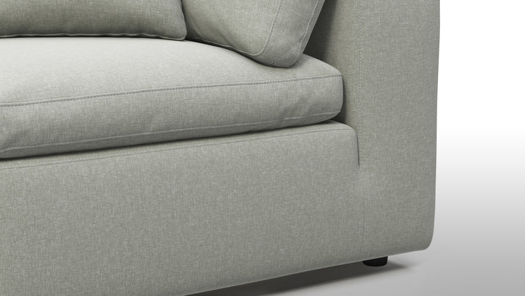 Supreme Comfort | Sink into unparalleled comfort with generously padded cushions. The sofa's deep seats and plush backrests provide the utmost relaxation, allowing for unwinding in absolute luxury after a long day.
