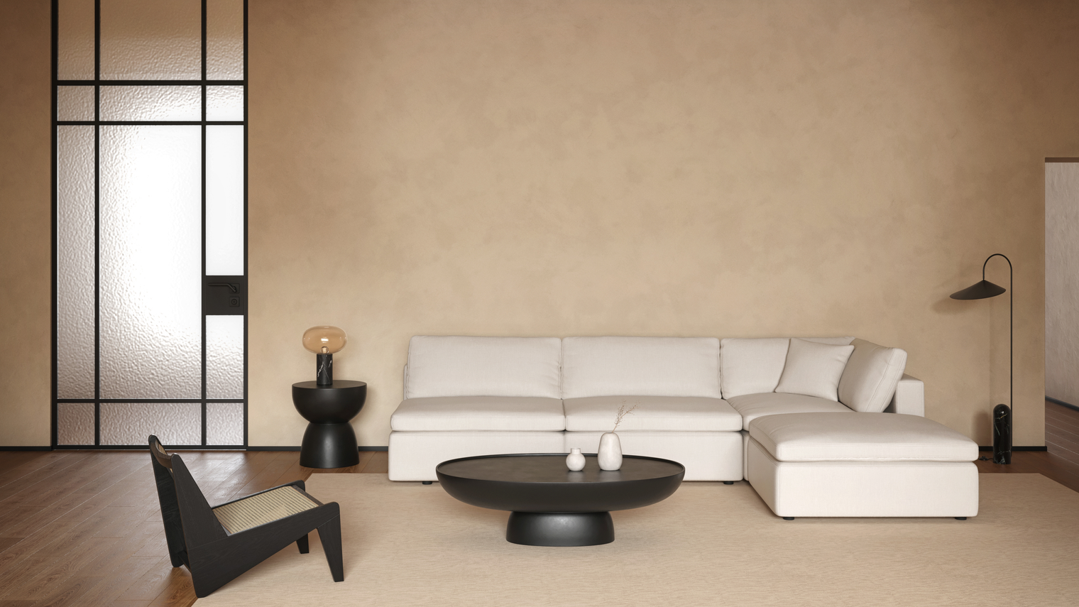 TAILORED AESTHETIC | Whether your style leans towards contemporary, traditional, or eclectic, the Sky Sofa effortlessly adapts to design preferences. Its neutral color palette serves as a canvas for creativity, allowing for accessorizing with bold accent pillows, throws, or statement coffee tables to make it truly unique.
