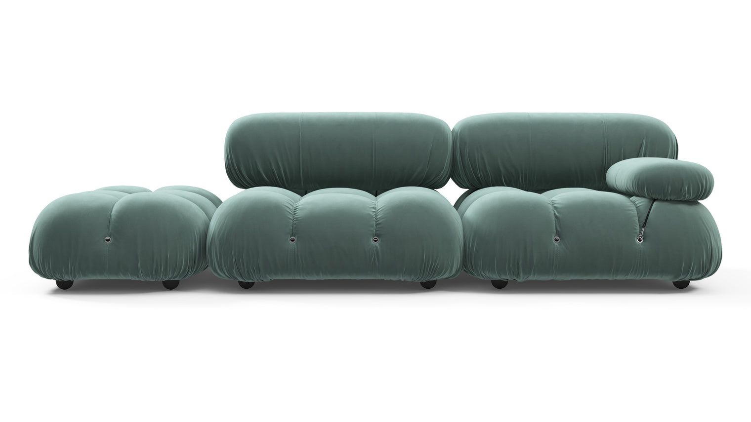 STYLISH SECTIONAL | With the Belia’s sectional design, you can create a sofa that suits your space. The soft curves of each carefully crafted cushion create a luxurious and comfortable seat for the ultimate in stylish comfort.
