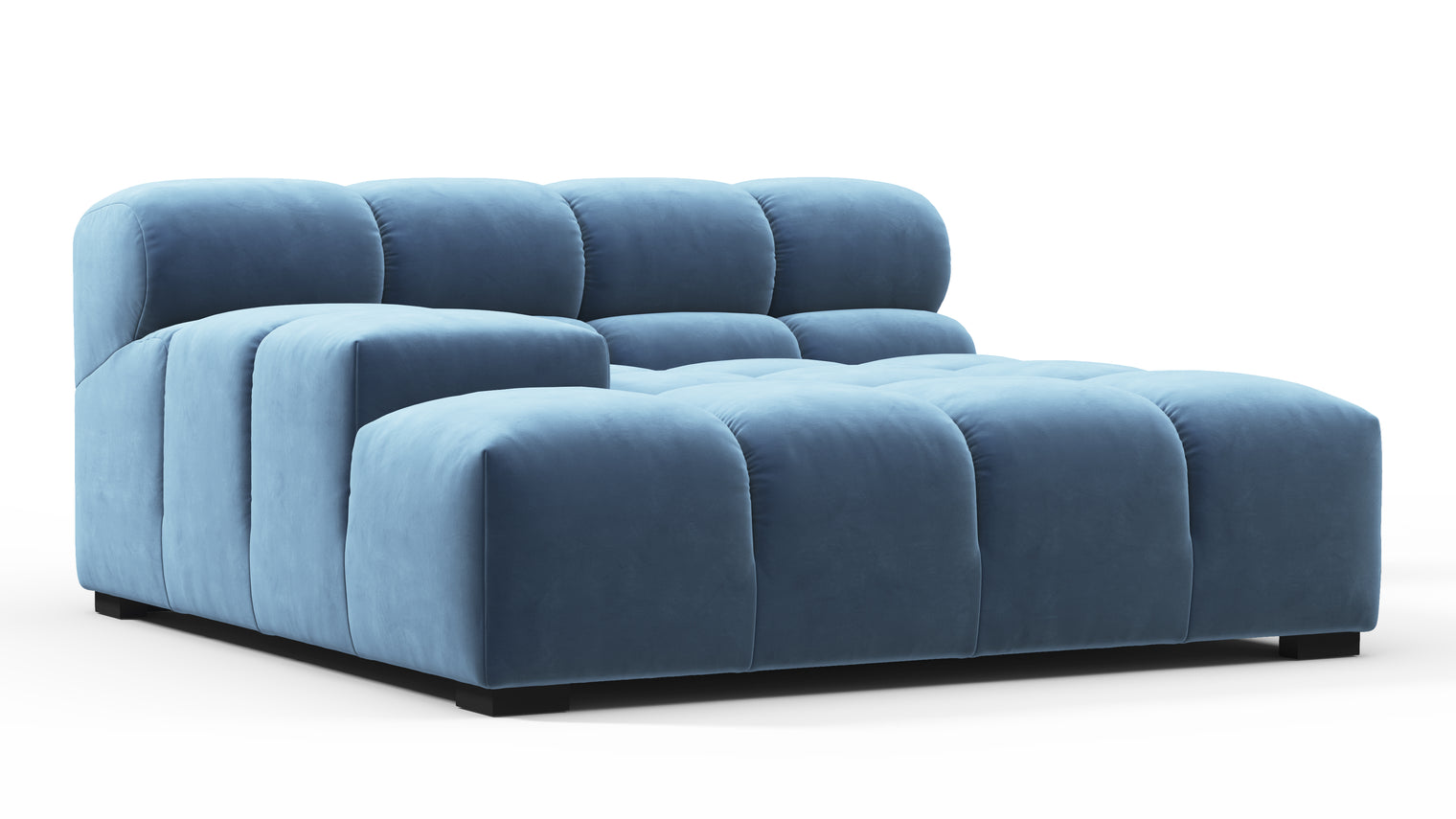 MODULAR MASTERPIECE | A modern take on 70s design, this cloud-like sectional is all about leisurely lounging. Its relaxed, playful aesthetic is adored around the world.
