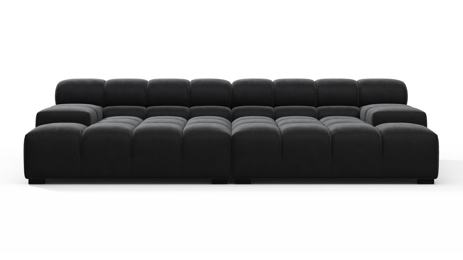 MODULAR MASTERPIECE | A modern take on 70s design, this cloud-like sectional is all about leisurely lounging. Its relaxed, playful aesthetic is adored around the world.
