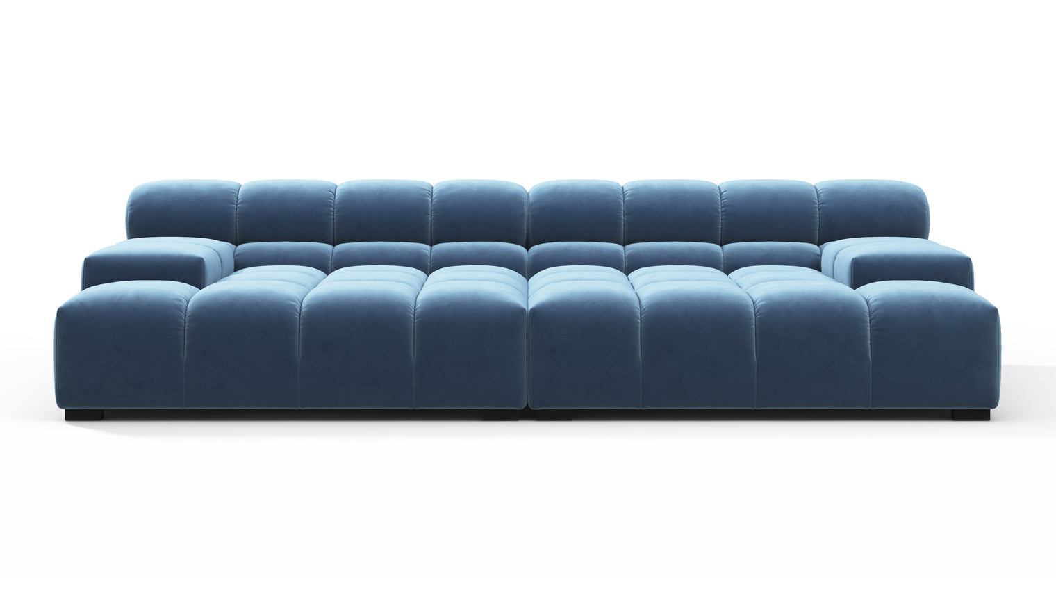 MODULAR MASTERPIECE | A modern take on 70s design, this cloud-like sectional is all about leisurely lounging. Its relaxed, playful aesthetic is adored around the world.
