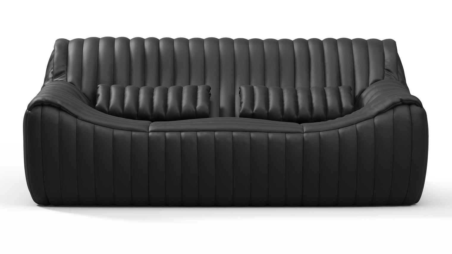 COMFORT REDEFINED | Sink into a world of comfort every time you sit on the Sandra Sofa. Its plush, high-density foam cushions provide the perfect balance of support and softness, making it an ideal spot for relaxation or entertainment. The generous two-seater design ensures ample space for family and friends to gather together.
