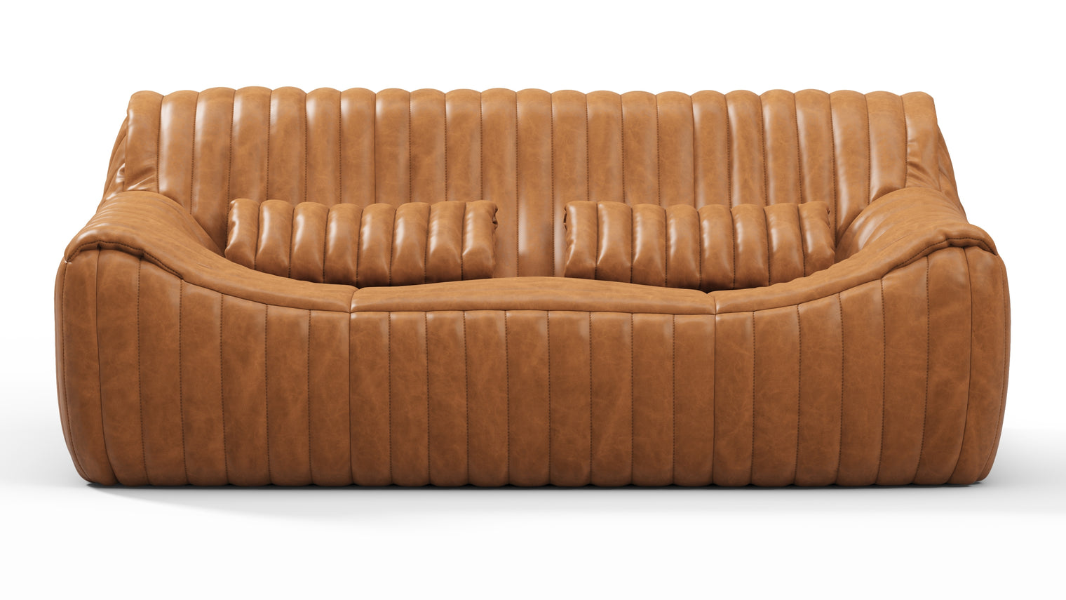 COMFORT REDEFINED | Sink into a world of comfort every time you sit on the Sandra Sofa. Its plush, high-density foam cushions provide the perfect balance of support and softness, making it an ideal spot for relaxation or entertainment. The generous two-seater design ensures ample space for family and friends to gather together.
