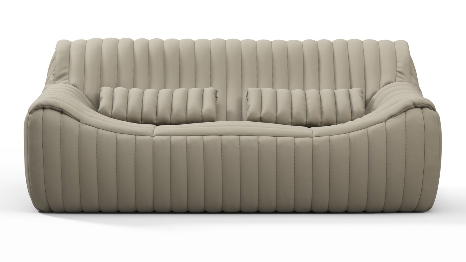 COMFORT REDEFINED | Sink into a world of comfort every time you sit on the Sandra Sofa. Its plush, high-density foam cushions provide the perfect balance of support and softness, making it an ideal spot for relaxation or entertainment. The generous two-seater design ensures ample space for family and friends to gather together.
