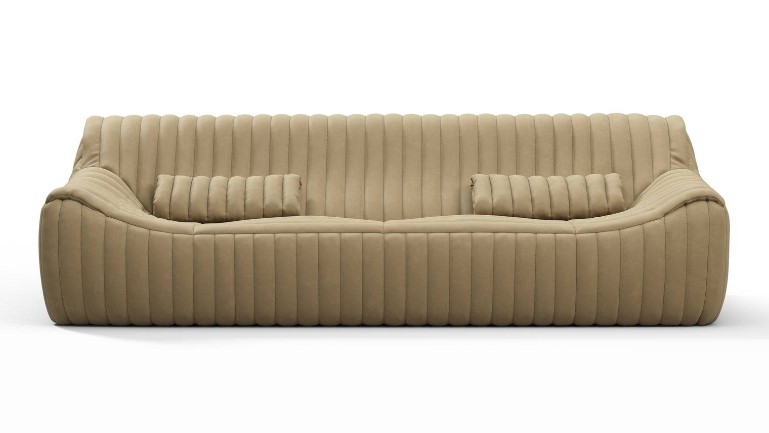 COMFORT REDEFINED | Sink into a world of comfort every time you sit on the Sandra Sofa. Its plush, high-density foam cushions provide the perfect balance of support and softness, making it an ideal spot for relaxation or entertainment. The generous three-seater design ensures ample space for family and friends to gather together.
