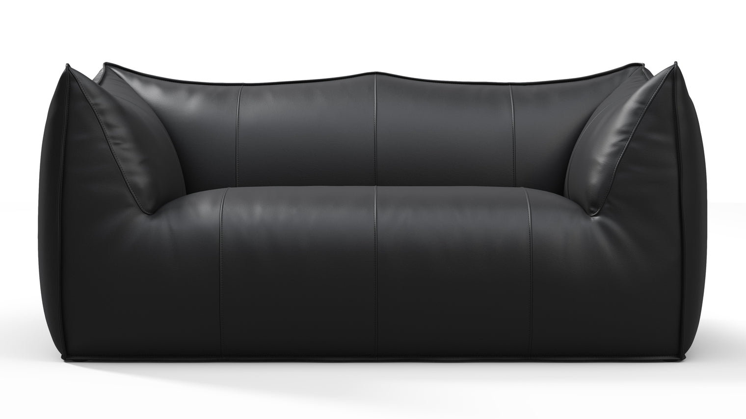 SCULPTURAL SEAT | Crafted with the utmost attention to detail, this sofa showcases exceptional craftsmanship and luxurious materials. The premium upholstery adds a touch of elegance and texture, with the carefully tailored contours and seamless stitching exemplifying the dedication to perfection that defines products from Interior Icons.
