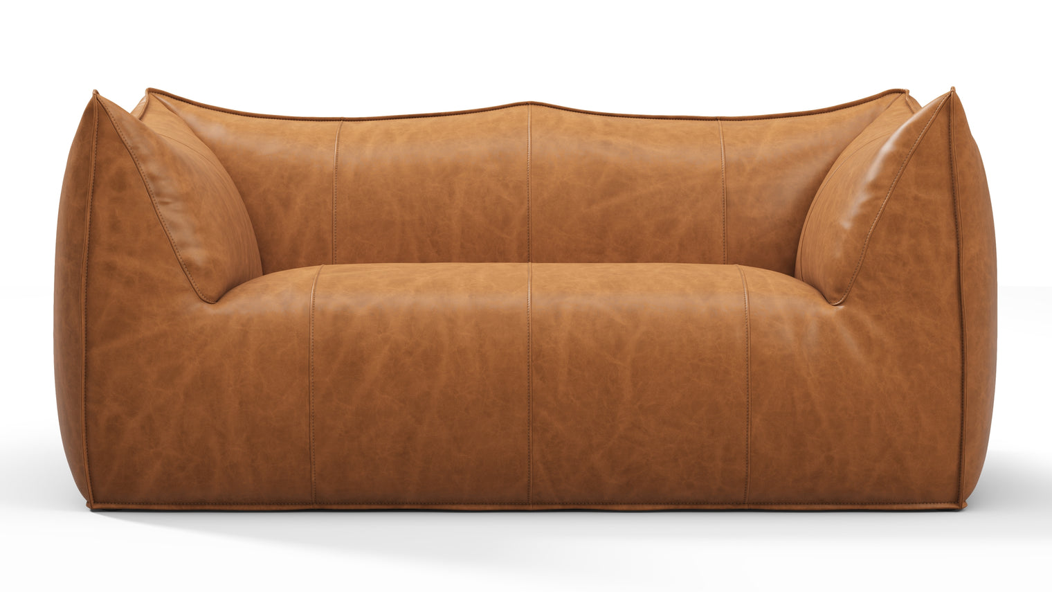 SCULPTURAL SEAT | Crafted with the utmost attention to detail, this sofa showcases exceptional craftsmanship and luxurious materials. The premium upholstery adds a touch of elegance and texture, with the carefully tailored contours and seamless stitching exemplifying the dedication to perfection that defines products from Interior Icons.
