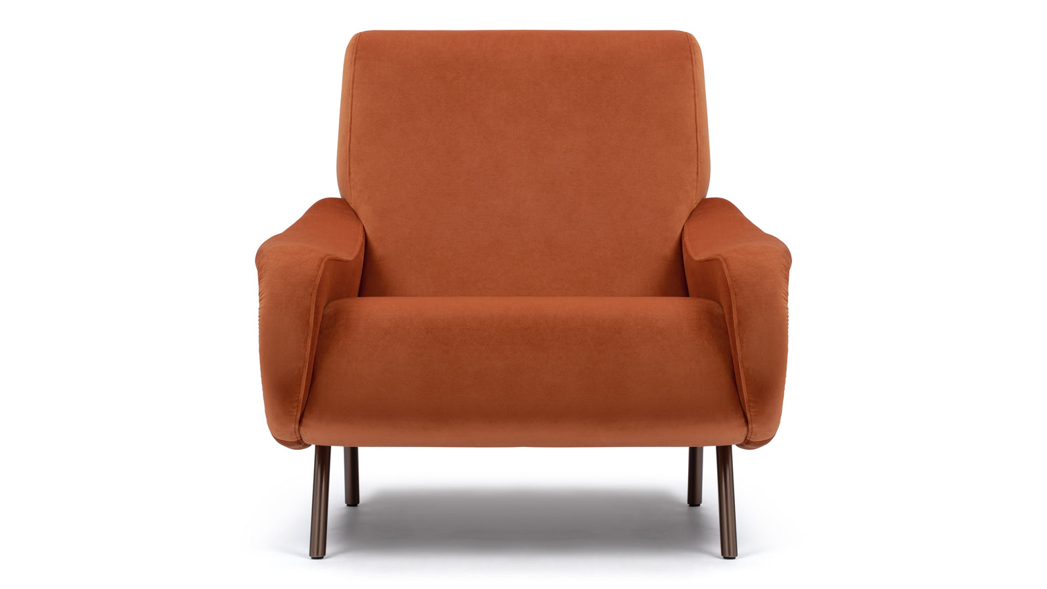 Lady - Lady Armchair, Apricot Velvet