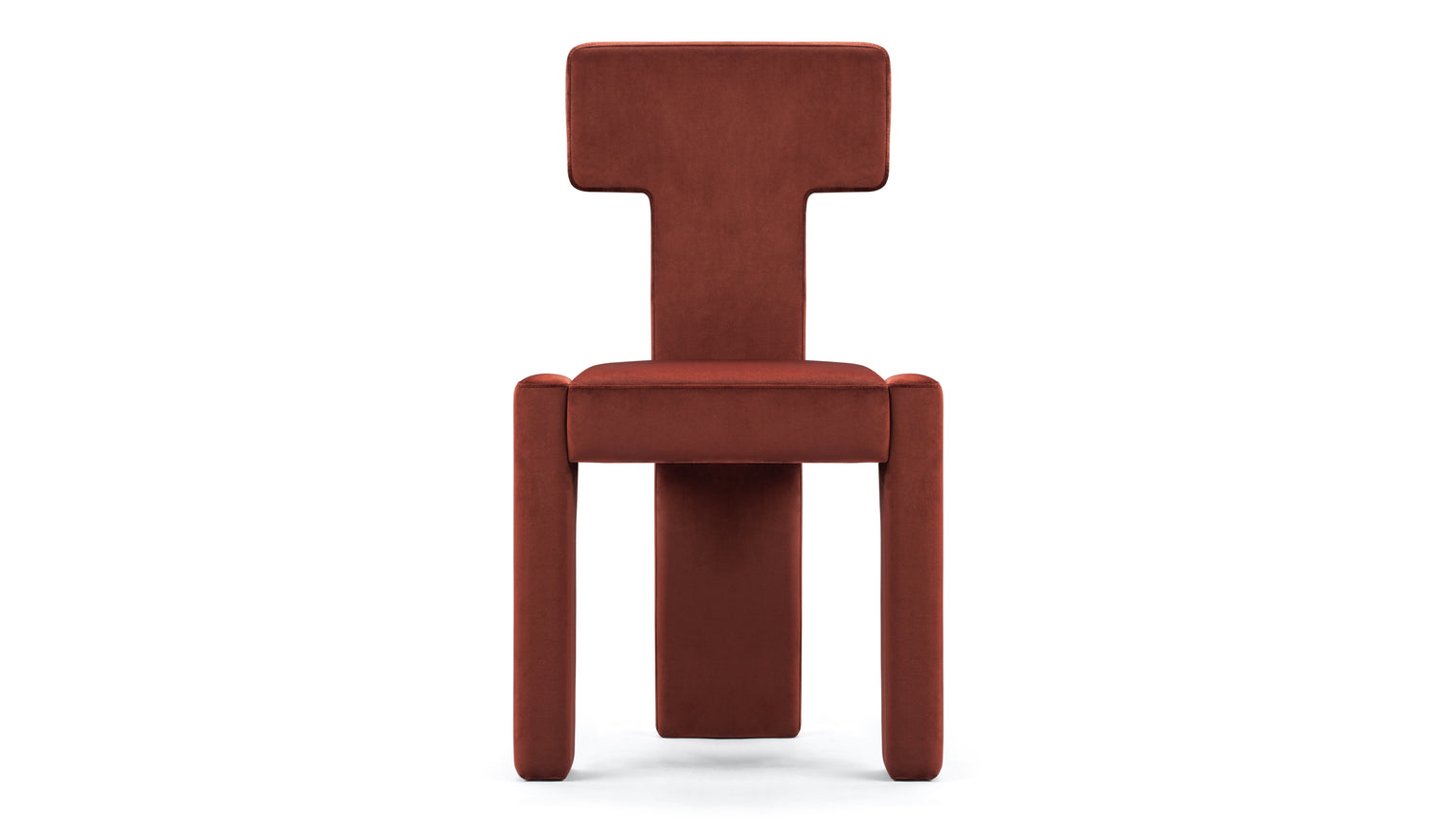 Vesper - Vesper Side Chair, Cinnamon Velvet