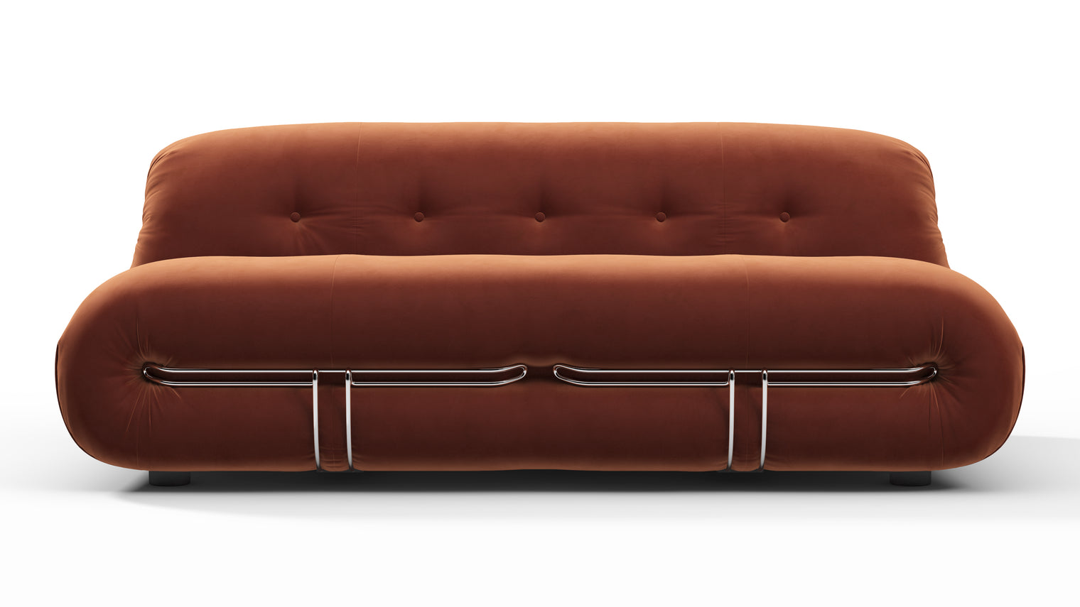 70S ICON | The epitome of casual cool, the Soriana collection represents a pivotal aspect of 1970s design, capturing the essence of an era that continues to experience a resurgence in the 2020s. Its relaxed, informal silhouette and inviting, cushioned form evoke a sense of effortless style that aligns perfectly with the contemporary appreciation for retro and vintage aesthetics.
