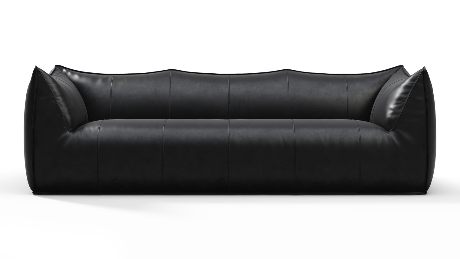 SCULPTURAL SEAT | Crafted with the utmost attention to detail, this sofa showcases exceptional craftsmanship and luxurious materials. The premium upholstery adds a touch of elegance and texture, with the carefully tailored contours and seamless stitching exemplifying the dedication to perfection that defines products from Interior Icons.
