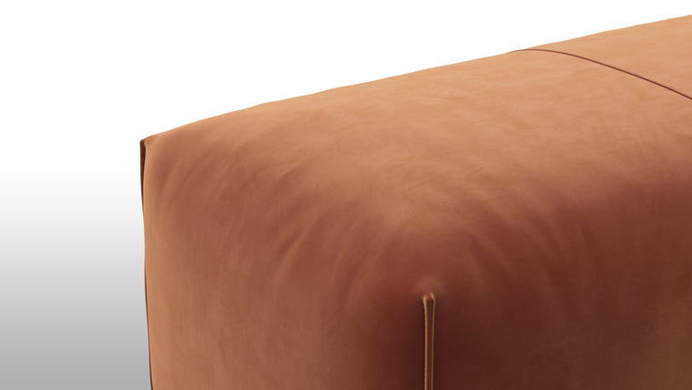 Cozy Comfort | Comfort is not compromised in the Bambole Ottoman. Sink into its plush cushions and feel a sense of relaxation wash over you. The ergonomic design allows for a truly supportive seating experience. Whether you're curling up with a book or enjoying a moment of solitude, this ottoman envelops you in a world of comfort and tranquility.
