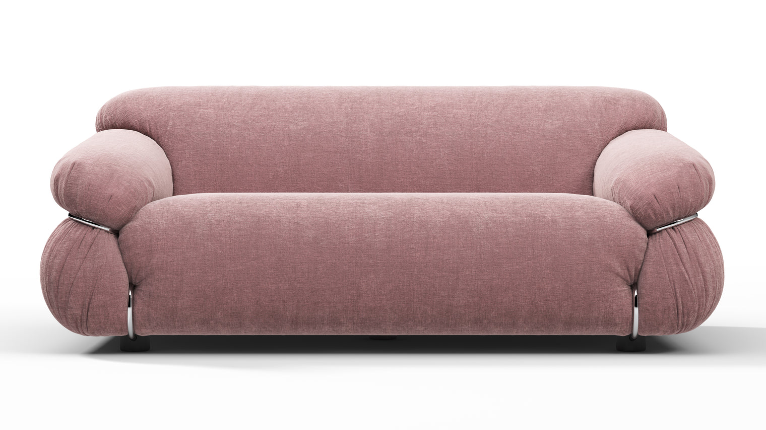 SCULPTURAL SOFA | Introducing the Sesann Sofa, an exquisite masterpiece that encapsulates a unique blend of mid-century modern aesthetics and timeless elegance. Its sculptural form and refined lines evoke a sense of sophisticated artistry, making it a captivating focal point in any living space.
