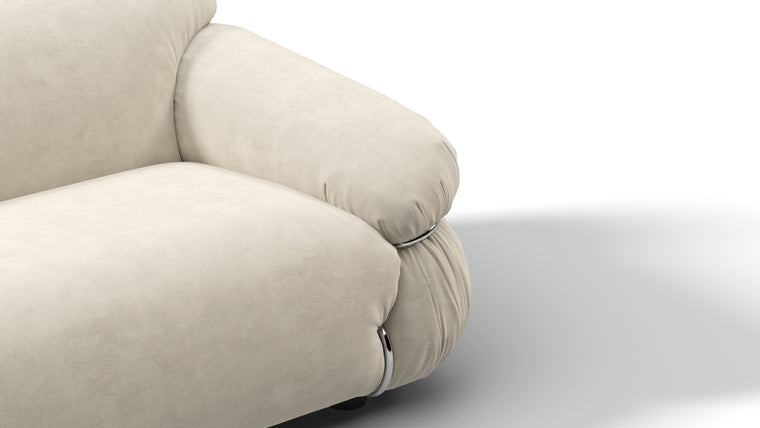 Iconic Design | With its sumptuous cushions and ergonomic design, the Sesann Sofa offers a luxurious seating experience. Sink into the plush cushions and experience the perfect balance of comfort and support. The thoughtfully chosen upholstery adds a touch of sophistication and invites you to indulge in its tactile beauty.
