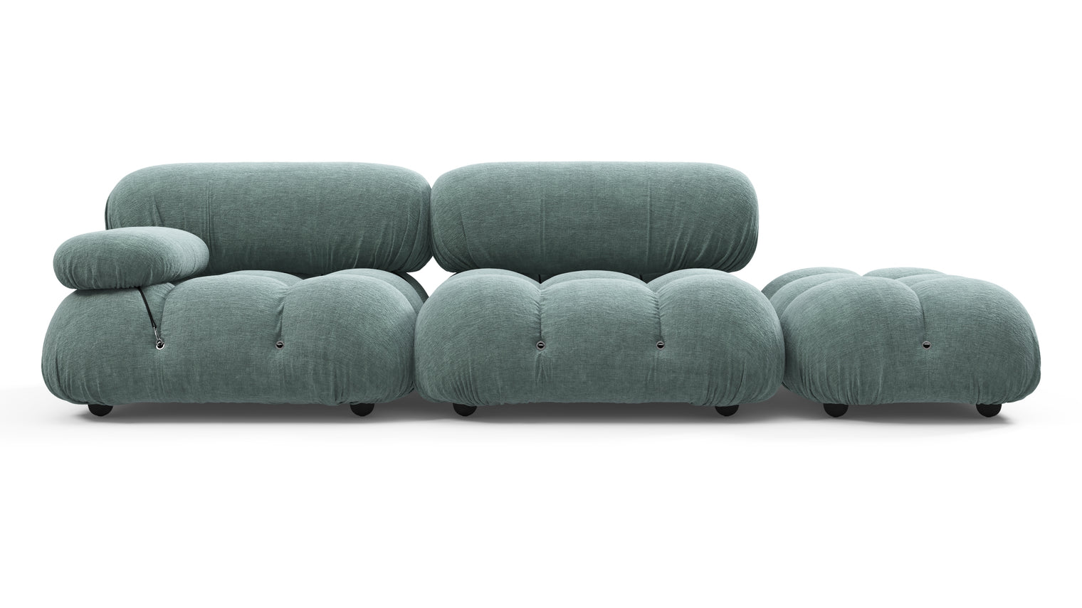 STYLISH SECTIONAL | With the Belia’s sectional design, you can create a sofa that suits your space. The soft curves of each carefully crafted cushion create a luxurious and comfortable seat for the ultimate in stylish comfort.
