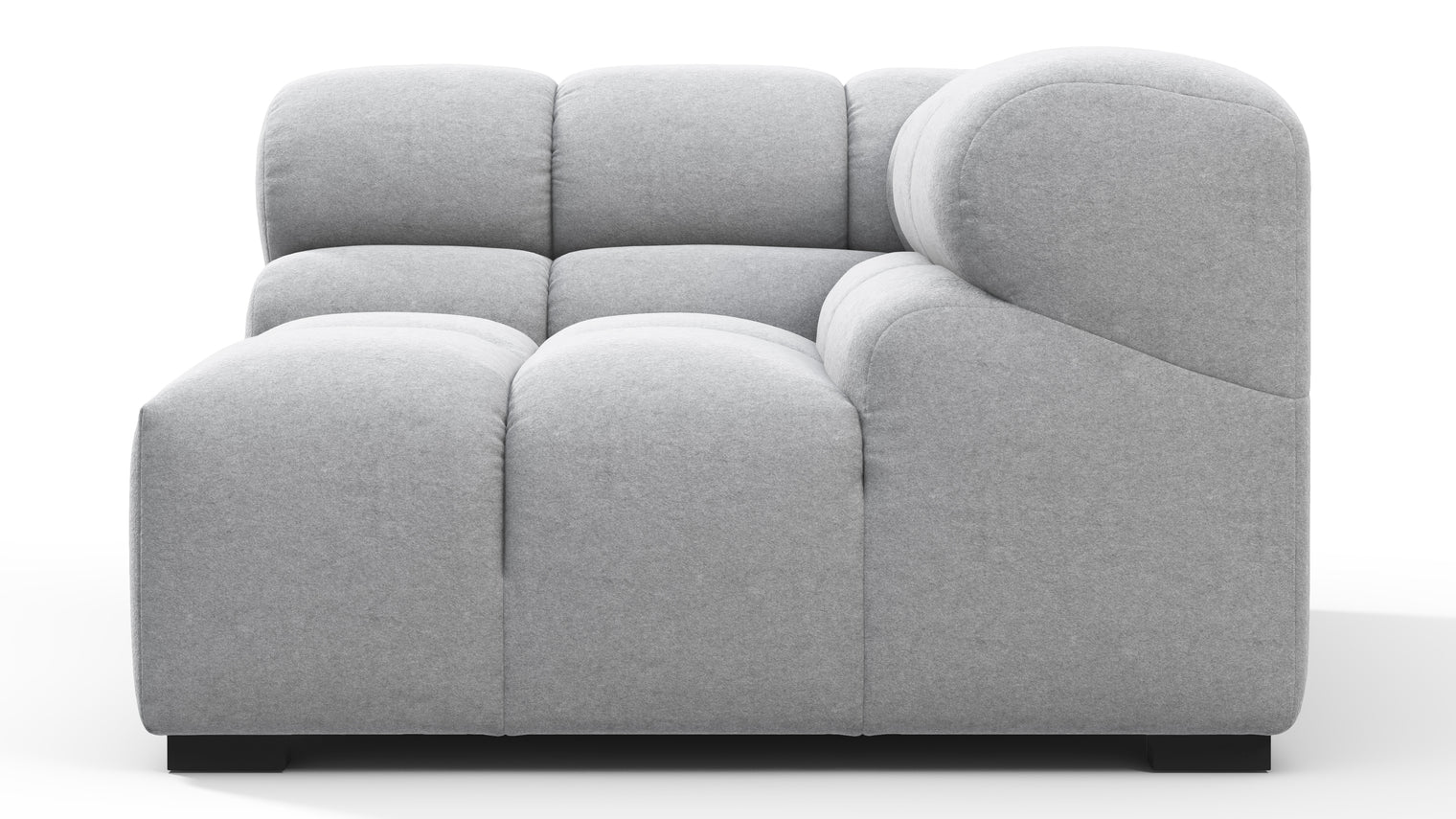 MODULAR MASTERPIECE | A modern take on 70s design, this cloud-like sectional is all about leisurely lounging. Its relaxed, playful aesthetic is adored around the world.
