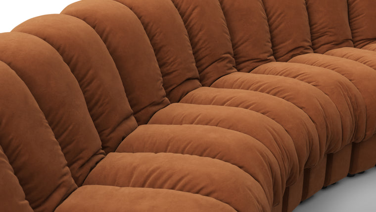 Sculptural Seating | Crafted with uncompromising attention to detail, the DS 600 Sofa showcases exceptional craftsmanship and luxurious materials. The plush upholstery, available in an array of fabrics from premium vegan leather to boucle, envelops you in unparalleled comfort. The elegant stitching and meticulous finishes reflect a dedication to quality and design integrity.
