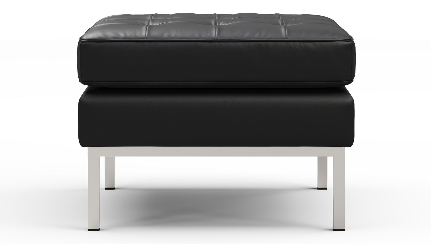 TIMELESS MODERNISM | The Florence Ottoman embodies the essence of mid-20th-century modernism. Its clean lines, balanced proportions, and meticulous attention to detail make it an enduring symbol of design sophistication.
