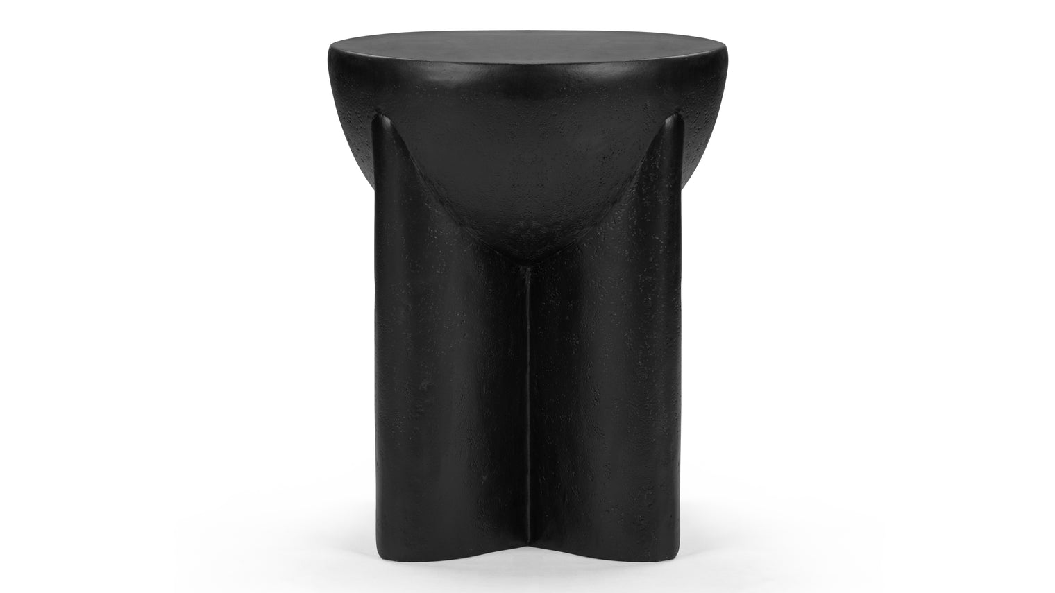 Alto - Alto Indoor/Outdoor Side Table, Black Concrete