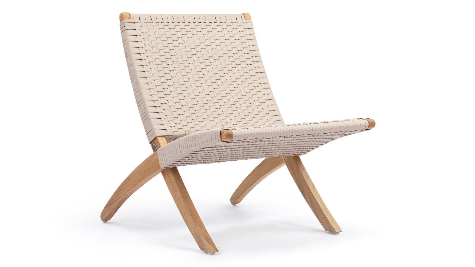 Cuba - Cuba Outdoor Chair, Natural Teak