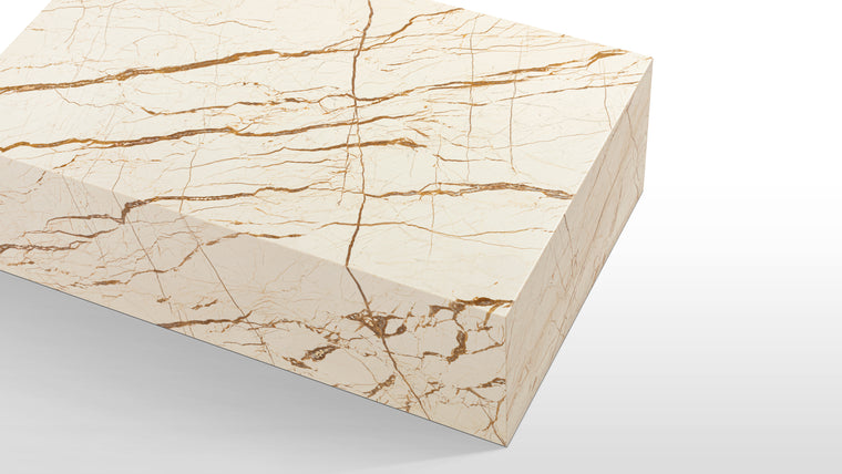 Luxe Marble | Thanks to the timeless appeal and refined aesthetic of natural marble, the Plinth is at home in both contemporary and heritage spaces. Allow this striking piece to become the focal point of your space, and the most stylish place to rest your glass and favorite coffee table books.
