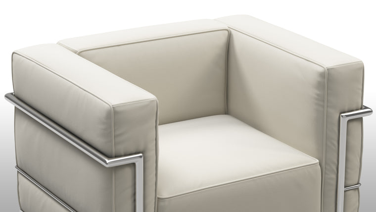 Cloud like comfort | The Grand Modele Armchair begs you to make yourself comfortable in its plump cushions, which gently cradle you and impart an ethereal experience to any living space. Welcome to heaven on earth.

