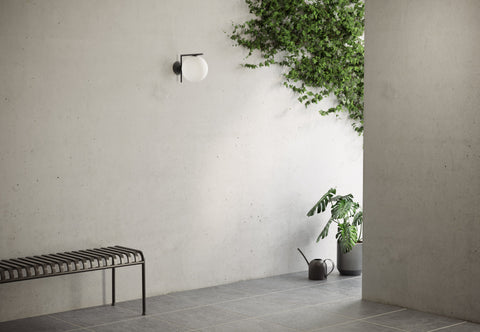 Iris - Iris Outdoor Wall Light, Pewter