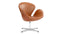 Swann - The Swann Chair, Tan Premium Leather