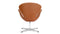 Swann - The Swann Chair, Tan Premium Leather