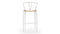 Wish - Wish Bar Stool, White, 29.5