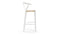 Wish - Wish Bar Stool, White, 29.5