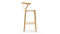 Wish - Wish Bar Stool, Ash, 29.5