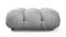 Bellini Ottoman - Mario Bellini Ottoman, Light Gray Velvet